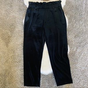 halogen velvet pants